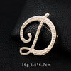English Letters A K D Pearl Brooches Lapel Pins Female Corsage Jewelry Gifts for Women Accessories - Image 19