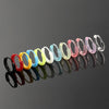 10Pcs Colorful Resin Hoop Earrings Cute Tiny Earrings For Women Girls Simple Versatile Ear Buckle Jewelry Accessories Gifts - Image 1
