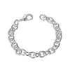 Silver Bracelet Buckle Basic Chain Charm Women Wedding Party Gift Jewelry - Image 6