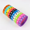 10Pcs/Lot Multicolor Luminous Heart Silicone Bracelets For Men Women Flower Sport Mix Style Rubber Wristband Bangle Jewelry Gift - Image 13