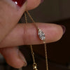 Silver Plating Gold Geometric Zircon Bracelet for Women Temperament Jewelry - Image 1