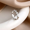 Silver Ring Women Heart-Shaped "BE Love" Pattern Shiny Jewelry Romantic Valentine's Day Gift Engagement Gift - Image 5