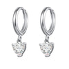 Crmya Cute Cubic Zirconia CZ Gold Silver Plated Hoop Drop Earrings For Women Dangle Earring Jewelry - Image 16