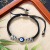 Turkish Evil Eye Bracelet For Women Men Lucky Braided Red String Retro Elephant Bracelet Couple Friendship Gift Jewelry - Image 1