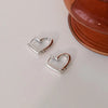 Stainless Steel Smooth Metal Chunky Hoop Earrings for Women Girls Round Circle Hoops Statement Earrings Punk Jewelry - Image 11