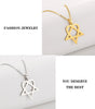 Him Heartagram Star Pendant Necklace Stainless Steel Heart Pentagonal Chain Necklace Women Couple Jewelry Wedding Gift - Image 17