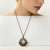 Long Chain Geometric Pendant Wooden Necklaces Pendants Sweater Necklaces Handmade Jewelry Gifts For Women - Image 16