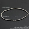 Silver Color Elastic Stainless Steel Bracelet Metal Ball 2/4/5/6/8/10mm Beaded Chain Bracelet For Women Men Jewelry - Image 10