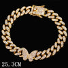 Hip Hop Iced Out Chunky Cuban Chain Anklets For Women Rhinestone Link Ankle Bracelet Beach Barefoot Jewelry - Image 7