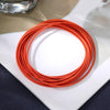 Stainless Steel Spring Bracelet Set Bohemian Style Color Bracelet 12 Laps Set Gift - Image 13