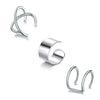 Stainless Steel Clip Earrings for Women Creative Simple C Non-Piercing Ear Clip Cuff Ear Buckle Jewelry Gift - Image 11