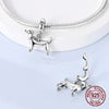 Silver Dog Charms French Bulldog Poodle German Shepherd Beagle Dachshund Pendants Fit Bracelets DIYJewelry Gift - Image 4