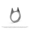 Women Men Cute Cat Ear Rings Self Defense Rings Metal Knuckle Window Breaker Escorts Attack Rings Unisex Jewelry Accessories - Image 9