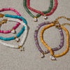 Chic Colored Stone Zircon Pendant Bracelet For Women Gold Pvd Plated Stainless Steel Party Jewelry - Image 3