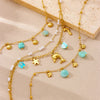 316L Stainless Steel Sea Shell Starfish Pearl Ocean Series Anklets For Women Foot Chains Anti-Rust Jewelry Gift - Image 5