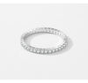 Silver Classic Sparkling Zircon Wedding Engagement Band Promise Bridal Ring For Women Jewelry Gift - Image 15