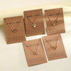 Elegant Multi-layered Necklace Set for Women Vintage Zircon Pearl Heart Butterfly Star Moon Pendant Necklace Jewelry - Image 8