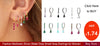 1PC 316L Stainless Steel Mini Zircon Cartilage Piercing Stud Earring For Women Girl Helix Tragus Body Jewelry Statement - Image 35