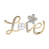 Cute Rhinestone Letter Brooches Women Men English Word Love Party Office Brooch Pins Bridal Jewelry Gifts - Image 19