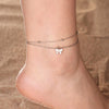 Stainless Steel Anklets for Women Sun Flower Leaves Moon Star Foot Bracelet Jewelry Summer Beach Accessories - Image 23