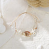 Shell and Starfish Charm Bracelet with Adjustable Rope Detail - Image 22