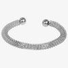 Geometric Chunky Stainless Steel Bracelets Bangles For Women Men Accessories Silver Color Wrist Jewelry No Fade Bangle - Image 4