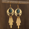Retro Originality Exaggerated Hollow Palace Style Round Earrings Bohemian Women's Festival Party Accessories Jewelry - Image 4