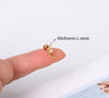 1PC Curved Cz Cartilage Stud Moon Leaf Helix Rook Conch Screw Back Earring Stainless Steel Ear Piercing Jewelry - Image 22