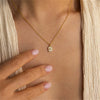 North Star Birth Stone Necklace from Europe and America, 12th Birthday Crystal Star Clavicle Pendant Necklace - Image 4