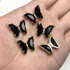 5pcs/lot Colorful Crystal Butterfly Pendant Glass Gradient Charms For Korean Women Necklace Choker Jewelry Accessories - Image 4