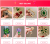Pearl Flower Brooch Pin with Bouquet Style Accents - Image 7