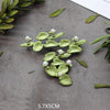Green Botanical Brooch Pin with Leaf and Flower Designs - Image 43