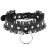1Pc Harajuku Gothic Spike Rivet Star Necklaces Collares Hip Hop Rock Black Bowknot PU Lace Leather Sexy Y2K Girl Choker Jewelry - Image 11