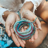 Handmade Woven Multilayer Anklet String Wax Adjustable Boho Surf Bracelets Beachy Barefoot Foot Jewelry - Image 2