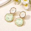 Creative Design Water ripple Resin Women's Earrings Summer Irregular Geometry Candy Color Earrings Jewelry - Image 7