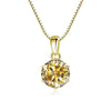 JoyceJelly Pendant Necklace For Women Royal Blue Color Silver Wedding Jewelry - Image 22