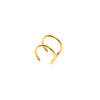 Stainless Steel Fake Piercing U-shaped Double Layer Ear Clips Lip Clip for Women Charms Ear Bone Nail Ear Cuff Jewelry - Image 11