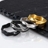Simple Stainless Steel Mobius Band Rings for Men,Silver Gold Black Grey Color Love Eternity Couple Ring,Punk Jewelry - Image 3