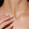 Textured Flower Pendant Necklace on Fine Chain - Image 13