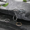 1pcs 6/8/10/12mm Steel Zircon Hoop Earrings for Women Cartilage Small Helix Piercing Tragus Piercing Jewelry - Image 3