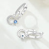 Miseff Silver Earring Blue Star Moon Earring Jewelry Birthday Gift For Women Mother's Day Gifts - Image 2