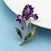 12 Birthday Flower Brooches For Women Unisex Beautiful Enamel Flowers Party Casual Brooch Pins Jewelry Gifts - Image 5
