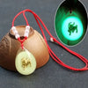 Chinese Style 12 Zodiac Pendant Necklaces Luminous Crystal Animal Necklace Man Woman Adjustable Red Rope Chain Jewelry Gift - Image 17