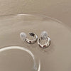 Non-Piercing Cartilage Clip Earrings with Compact Metal Details - Image 6