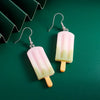 Summer Sweet Resin Drink Cup Dangle Earrings for Women Girl Kids Popsicle Beer Milk Tea Ice Cream Drop Earrings - Image 20