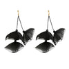 Large Yarn FLower Petal Earrings For Women Long Drop Jewelry Aesthetic Summer Accessories Party - Image 9