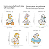 Cute Animal Enamel Pins Duck Goose Brooches Bicycle Doctor Metal Badges Lapel Clothes Funny Kids Friend Jewelry Gifts - Image 5