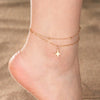 Stainless Steel Anklets for Women Sun Flower Leaves Moon Star Foot Bracelet Jewelry Summer Beach Accessories - Image 31