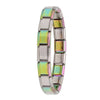Women's Jewelry 9mm Width Itanlian Elastic Charm Bracelet Stainless Steel Bangle ST - Image 12