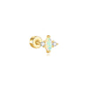 1PC Silver Crown Opal Piercing Earring for Women Ear Studs Cartilage Earring Body Jewelry Gift - Image 32